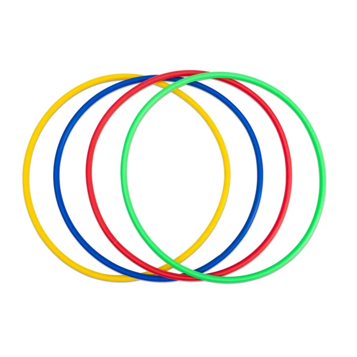 Hula-Hoop, Reifen, Fitness-Accessoire, Bunter, Plastic