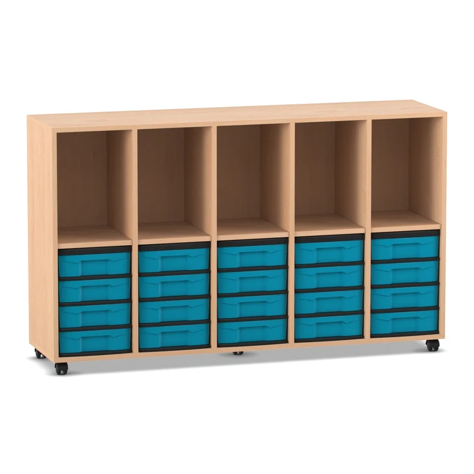 Schränkeneinheit, Aufbewahrung, Schubladen, modular, rollbar