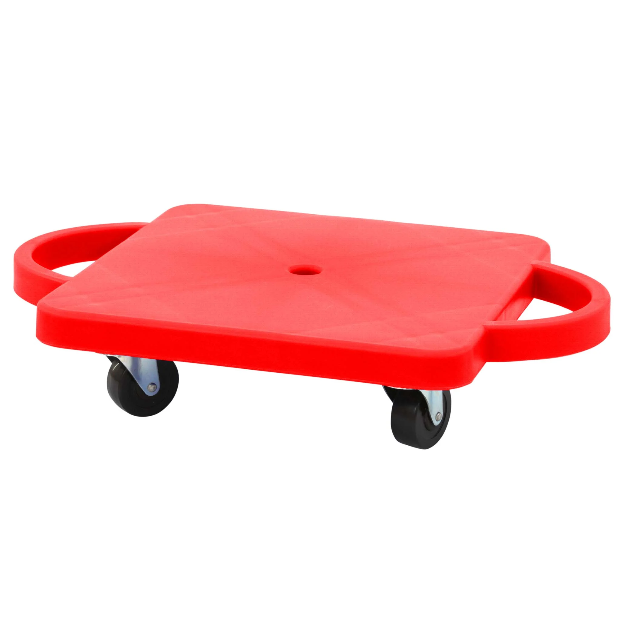 Kleines Rollbrett in bunten Farben, - Rot