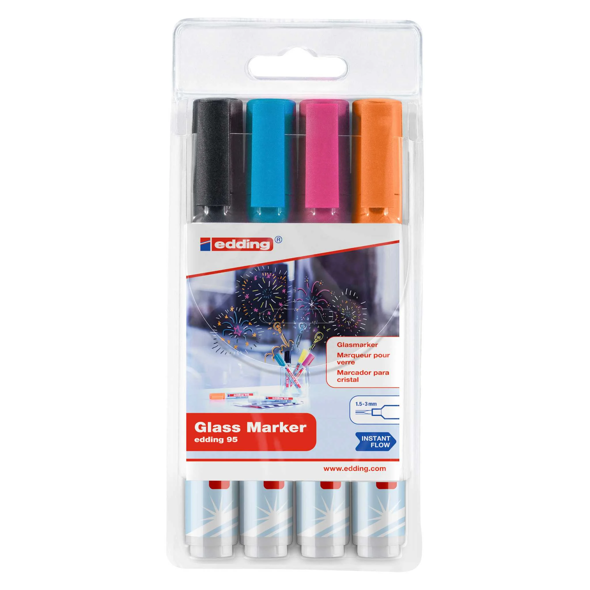 Glasmarker, Glasmarker-Set, Marker-Set, Glas-Marker, Farbstift