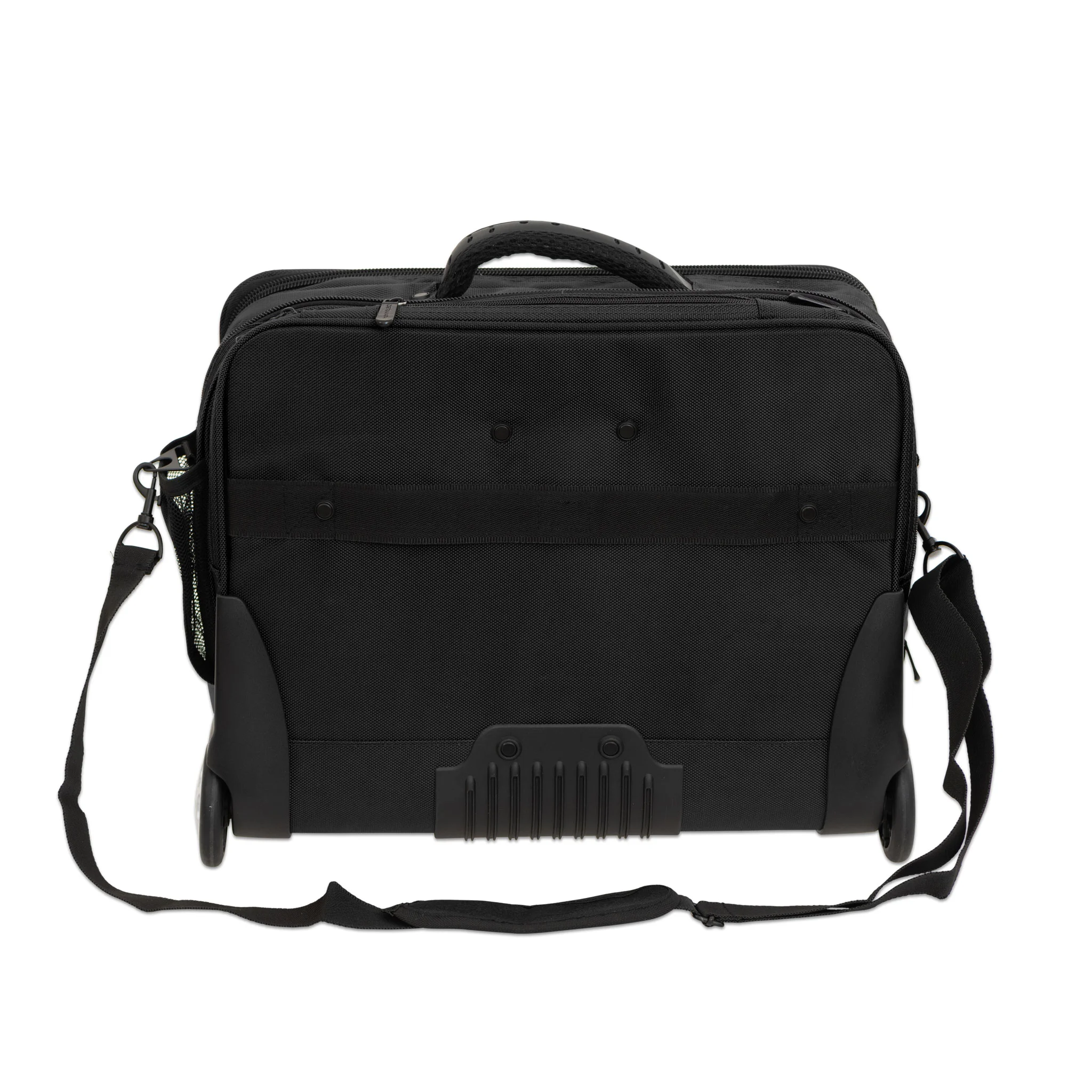 aktentasche, schultertasche, schwarz, robust, gurtband