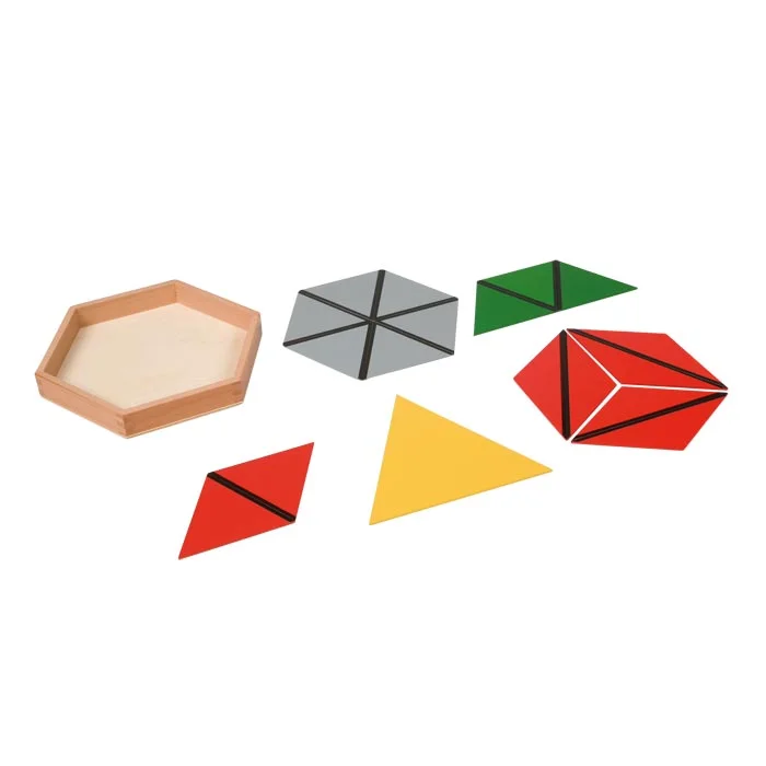 puzzle, Tangram, Holztablett, farbige formen, geometrisches puzzle