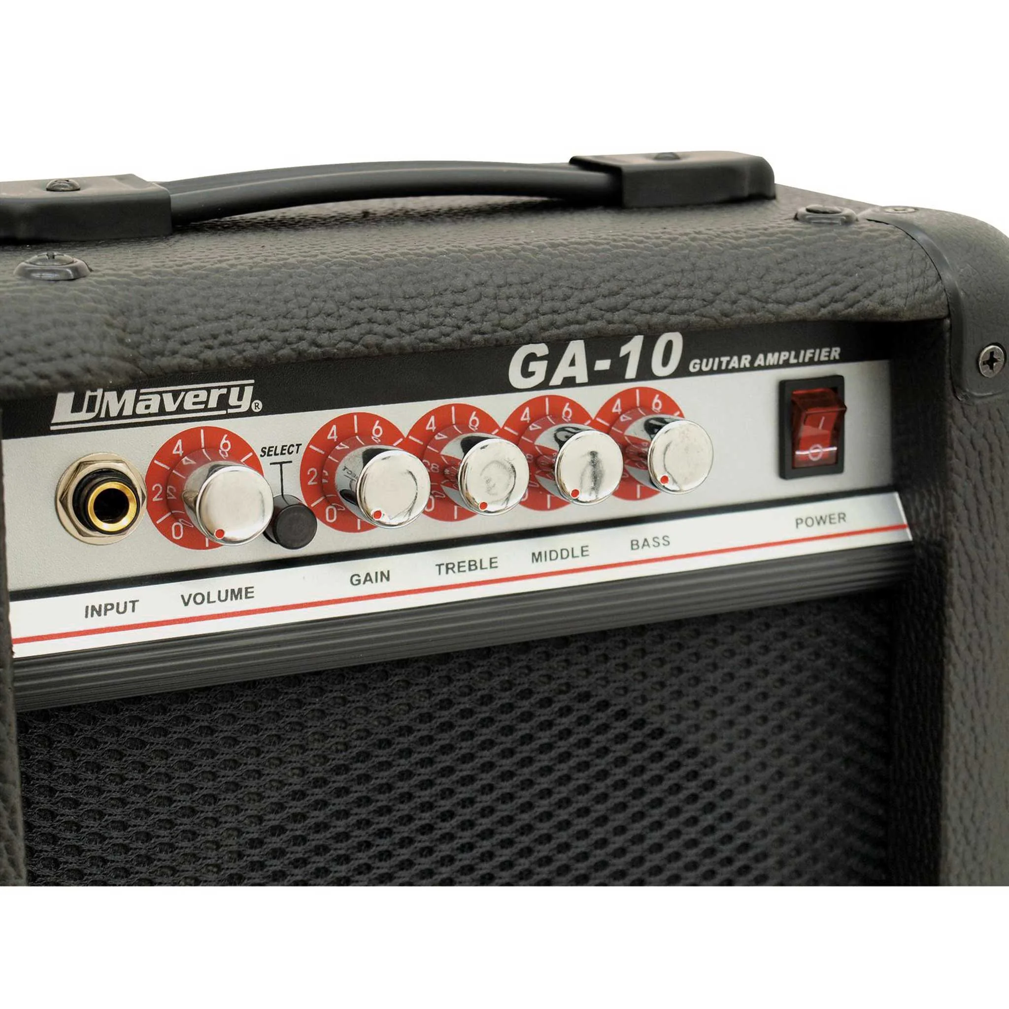Gitarre, Verstärker, GA-10, Knöpfe, Bedienelemente