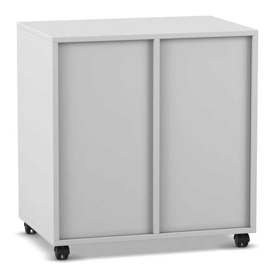 Schrank, Schiebetüren, Rollbehälter, Küchenschrank, Rollwagen