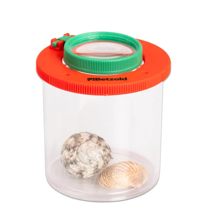 Aufbewahrungsglas, Muscheln, Meeresfundstücke, Kreativglas, Kieselsteine