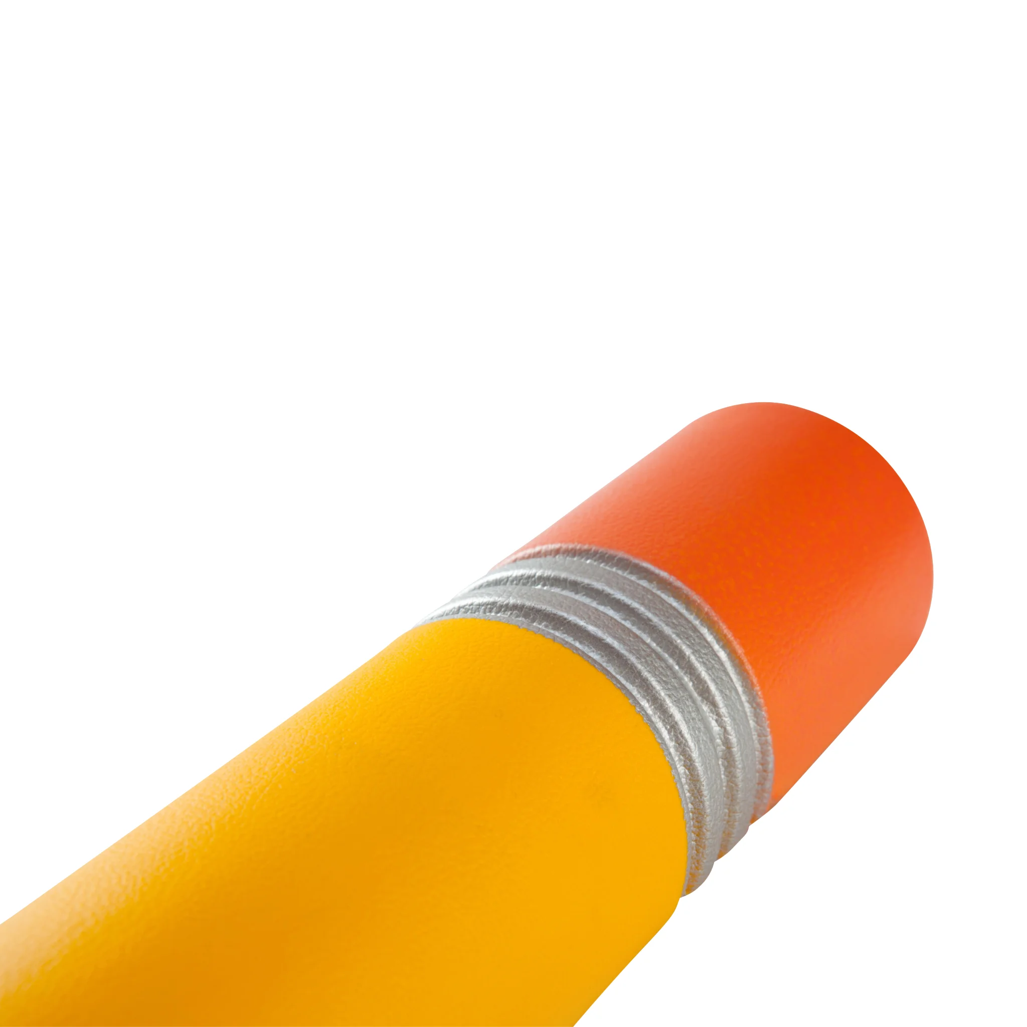 foam roller, orange, soft grip, tube, fitness accessory