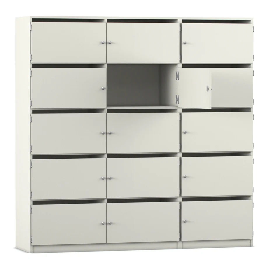 Schuhschrank, Schubladenmöbel, Metallkasten, Hängevitrine, Großes Möbelstück