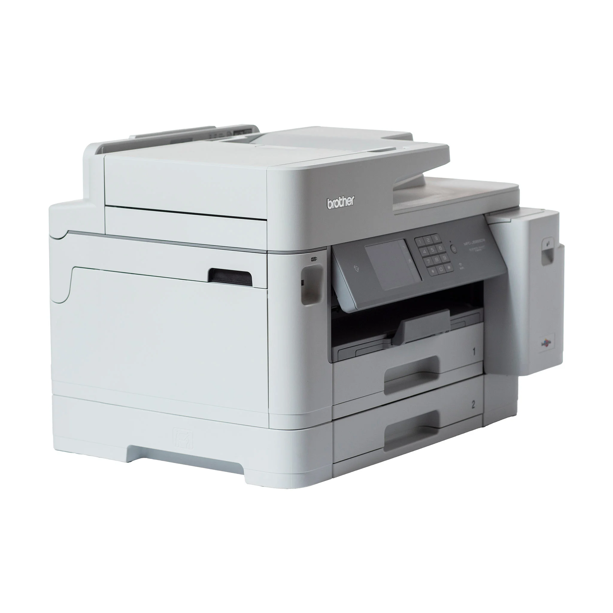 Multifunktionaler Drucker, Laserdrucker, A4-Drucker, weißer Drucker, Fax-fähig