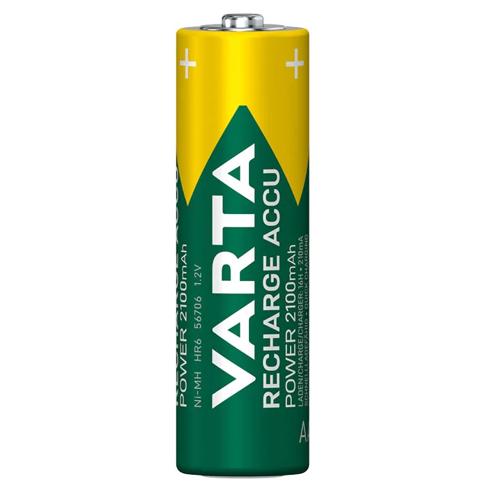 AA-Batterie, 1,2V, Wiederaufladbar, NiMH, AA-Größe
