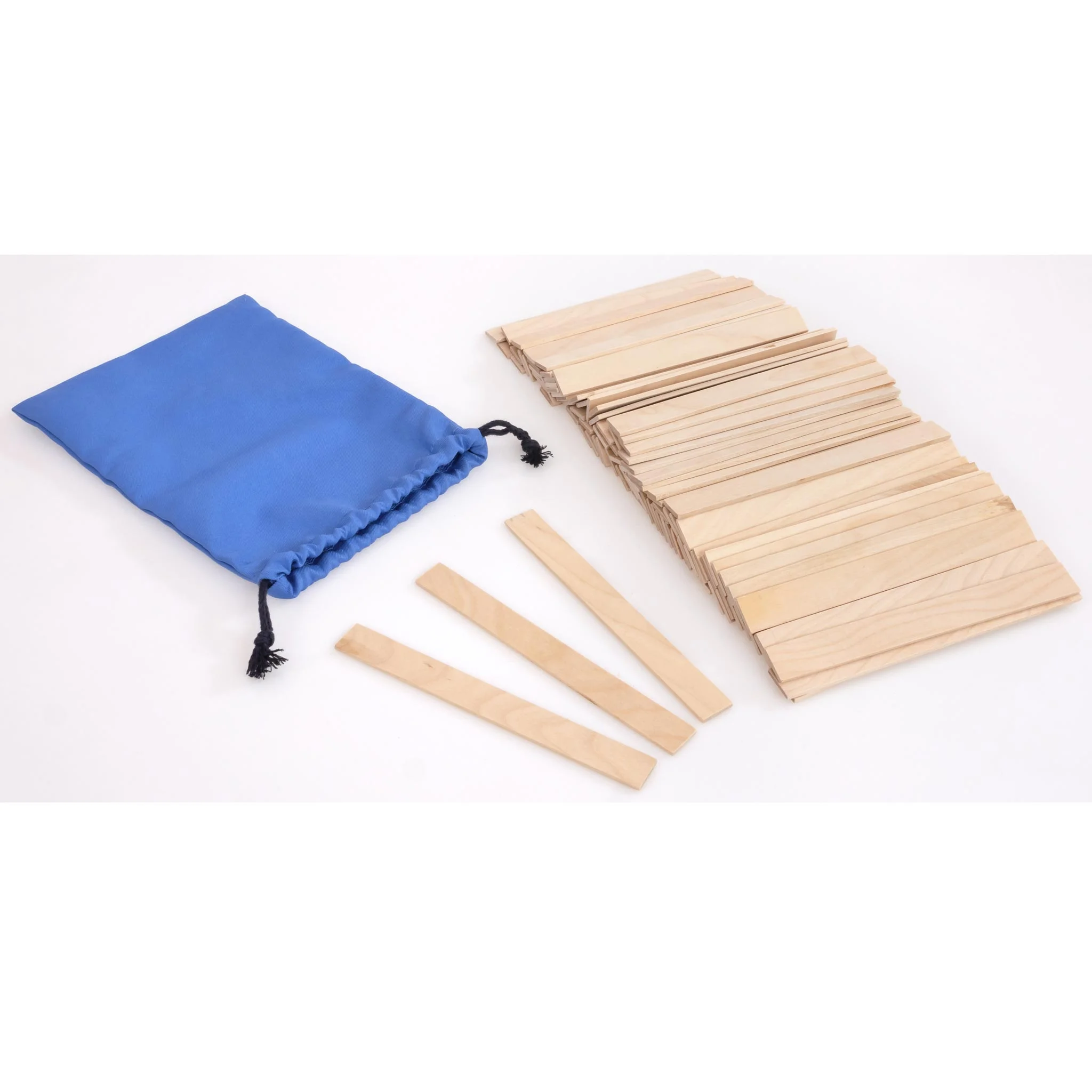Holzstäbchen, Stäbchen, Bastelset, Leere Holzstäbchen, Beutel