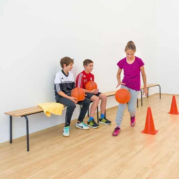Basketball, Kinder, Basketballspieler, Sitzbank, Sporthalle