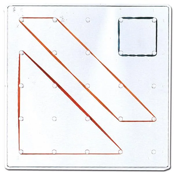 Transparentes Geometriebrett