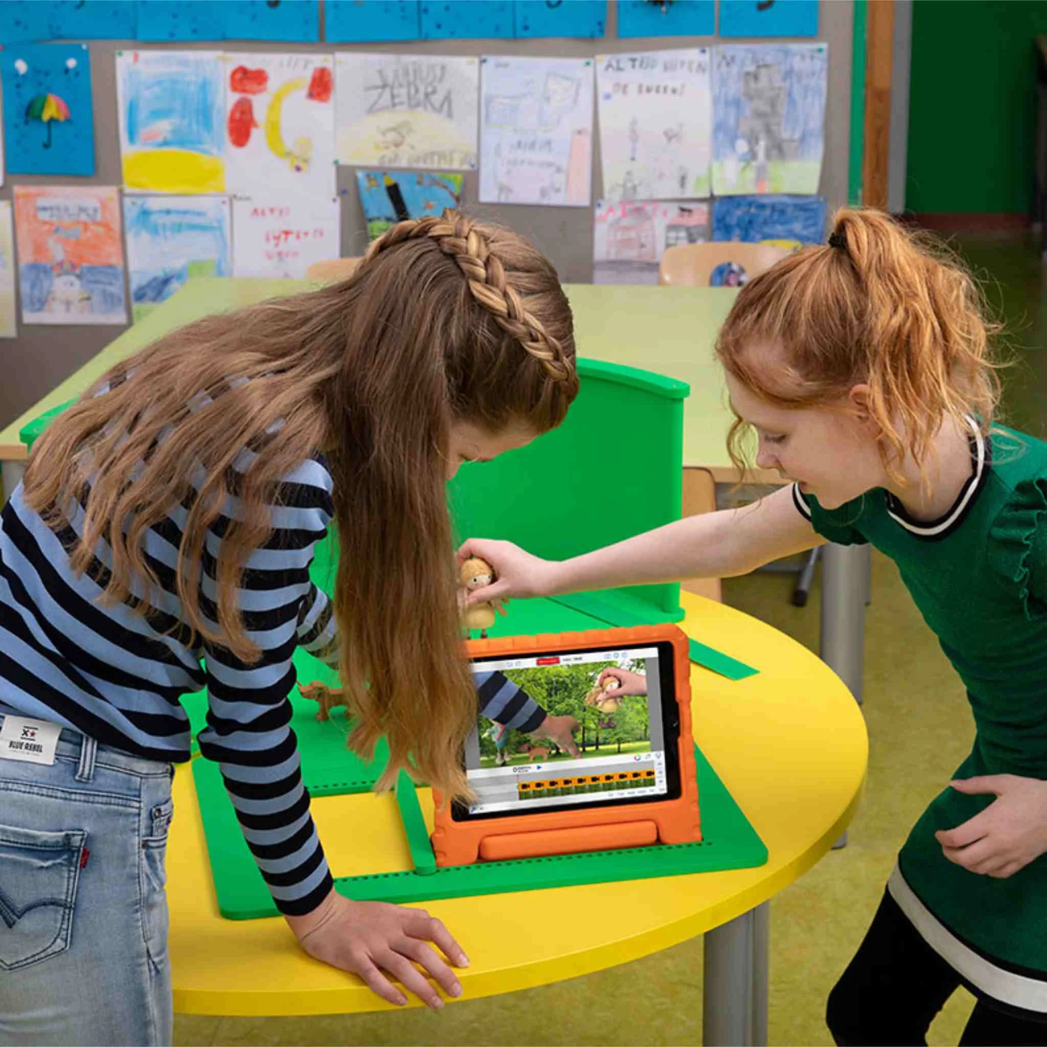 Kinder, Tablet, Lerntablet, Spielgerät, Tablet-Halter