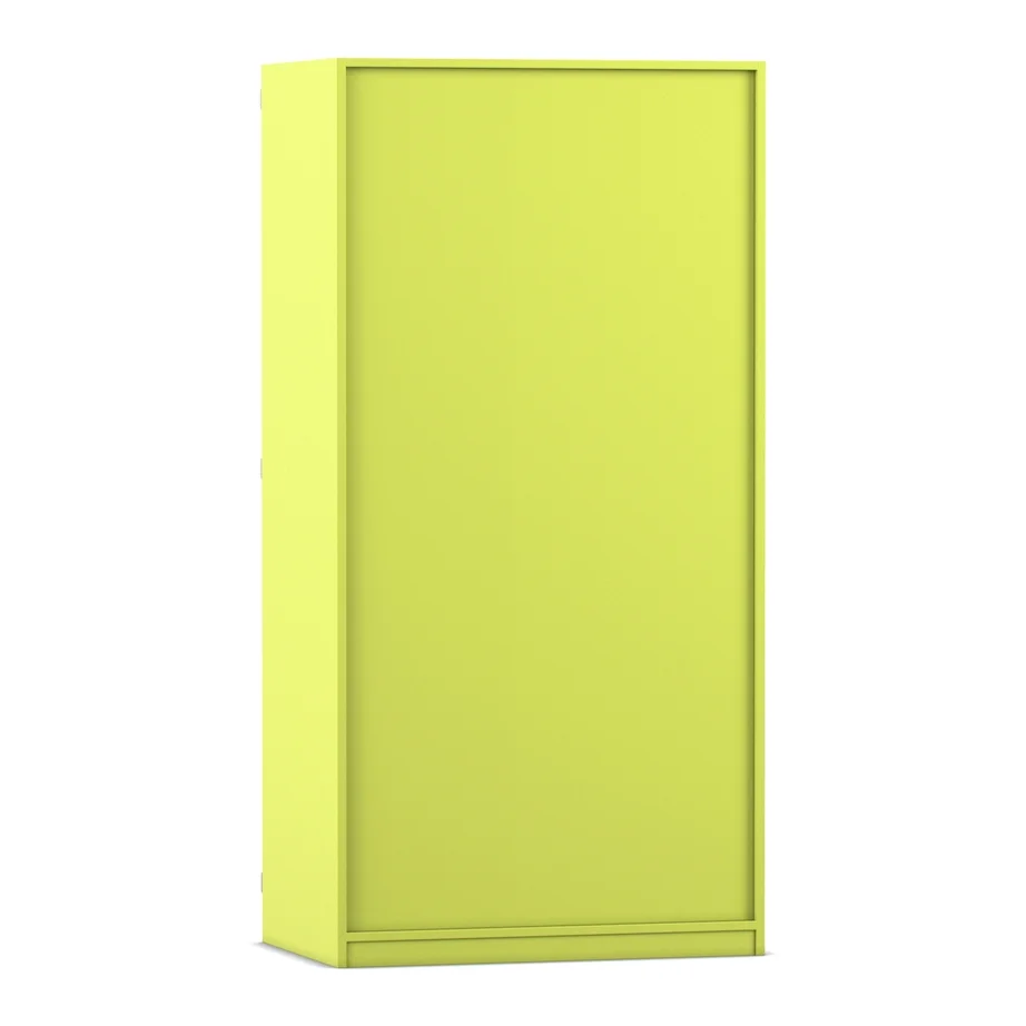 Schrank, Kleiderschrank, Garderobe, laminierte Oberfläche, einfarbig