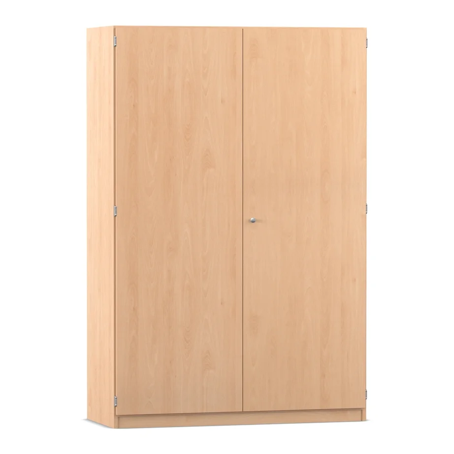 Schrank, Kleiderschrank, Holzoptik, Doppeltürenschrank, Schrankboden