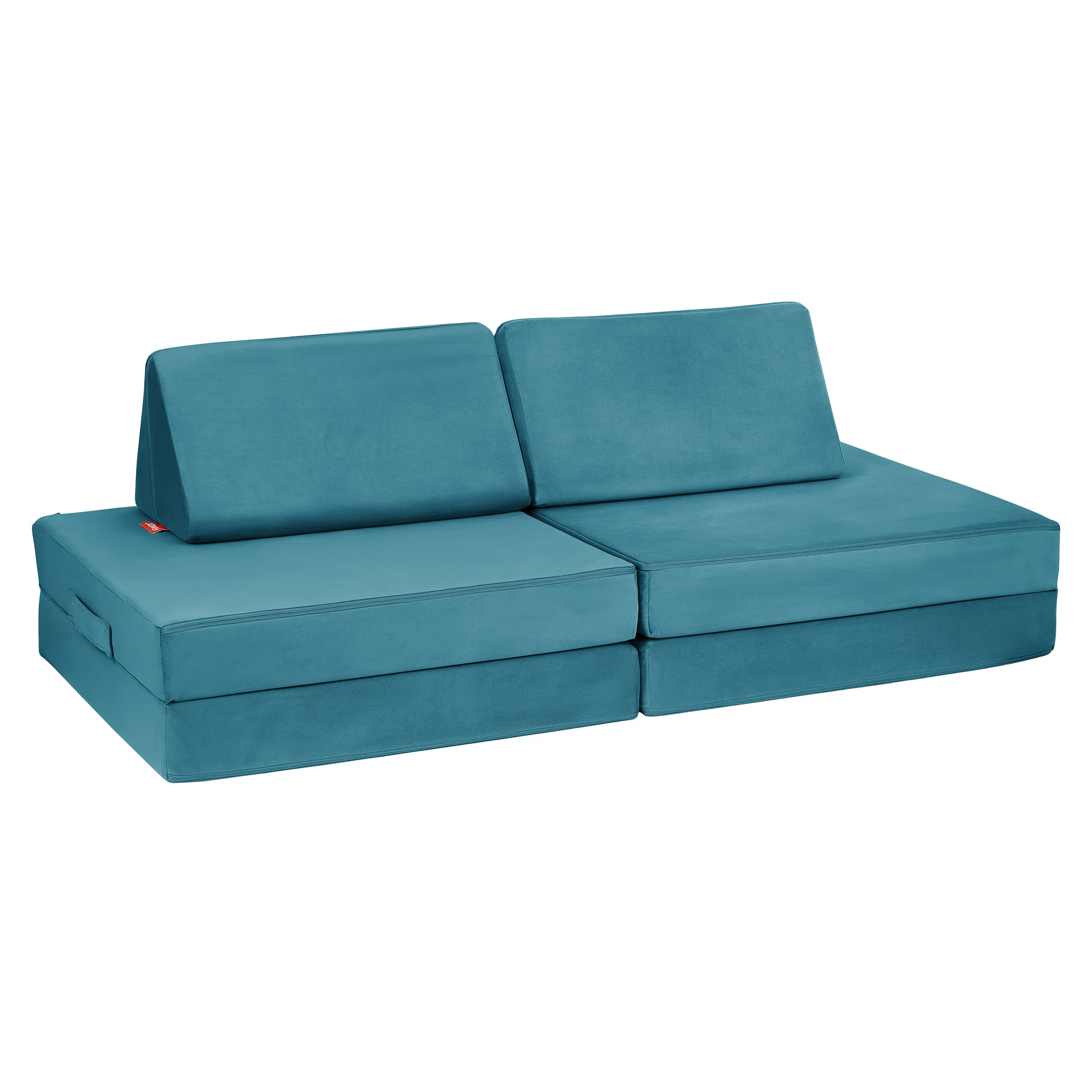 Sofa, Couch, Sectional, Türkis, Polster
