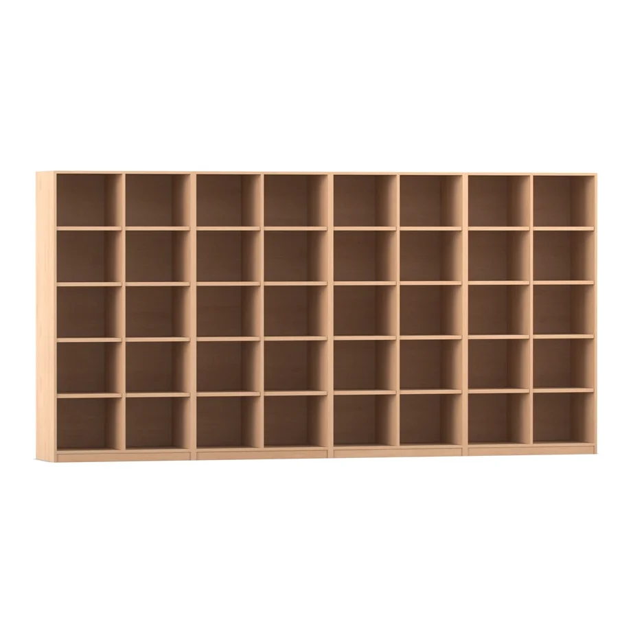 Schrankwand Herkules, 190 x 377,6 cm, Buche hell