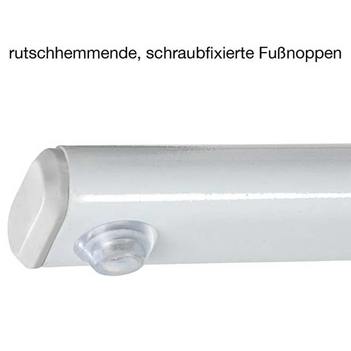 Gummi-Rutschsicher, Schraubfixierte Füßchen, Fußstütze, Gleiter, Stangenhalterung