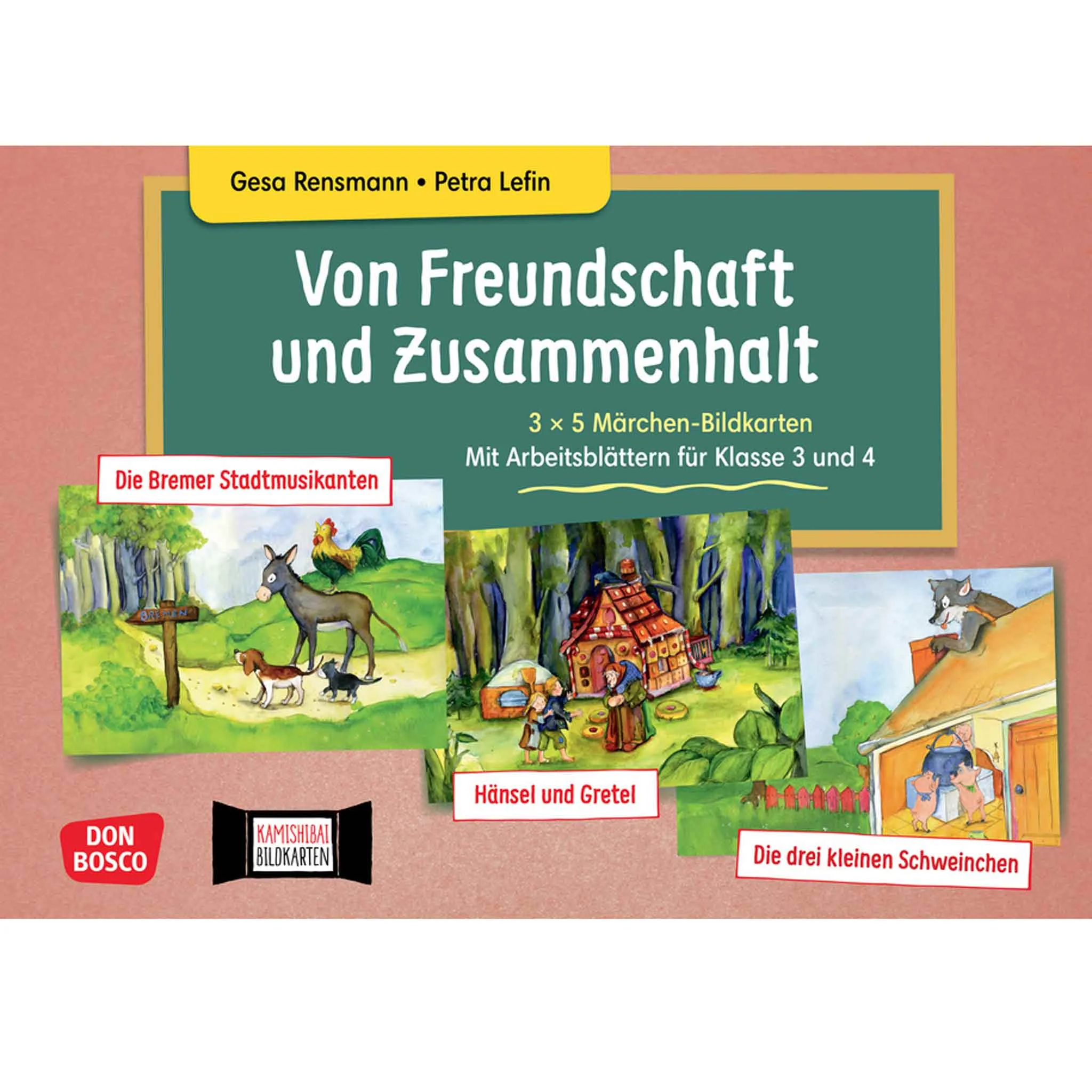 Kinderbuch, Märchenkarten, 3x5, Bildkarten, Hänsel und Gretel