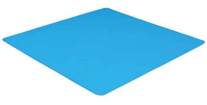 Kurzflor-Teppich Rechteck, 2 x 2 m, Grau