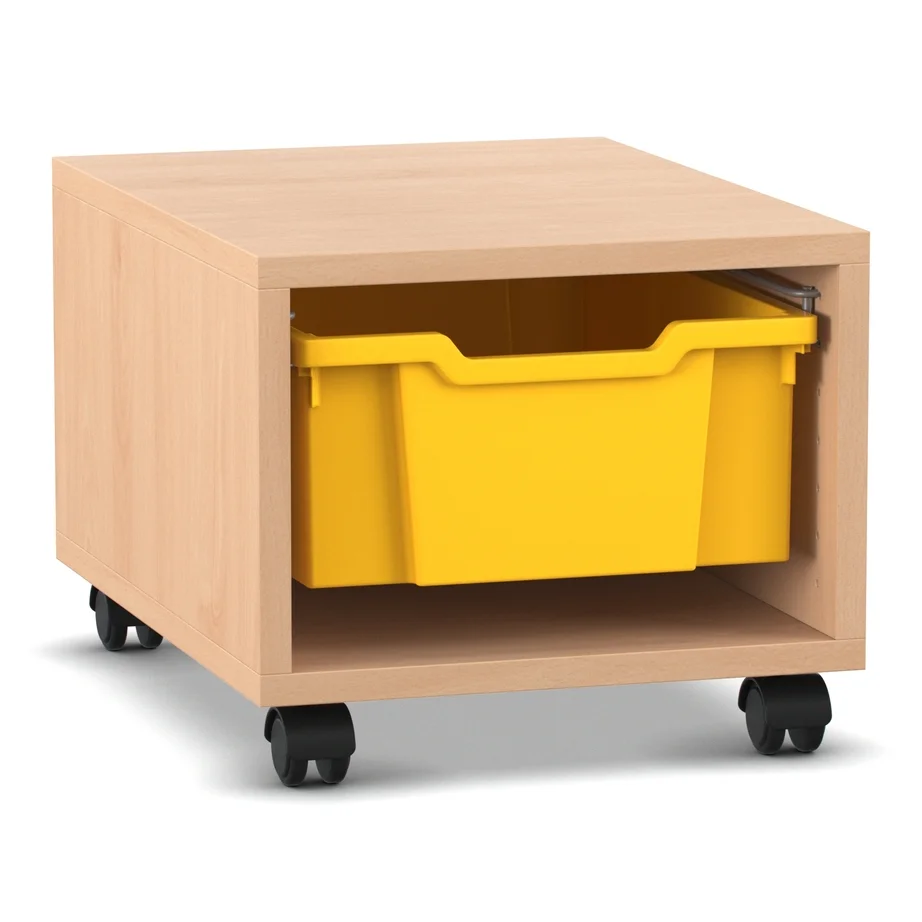 Regale Pro mit Boxen Höhe: 31,9 cm, Buche hell