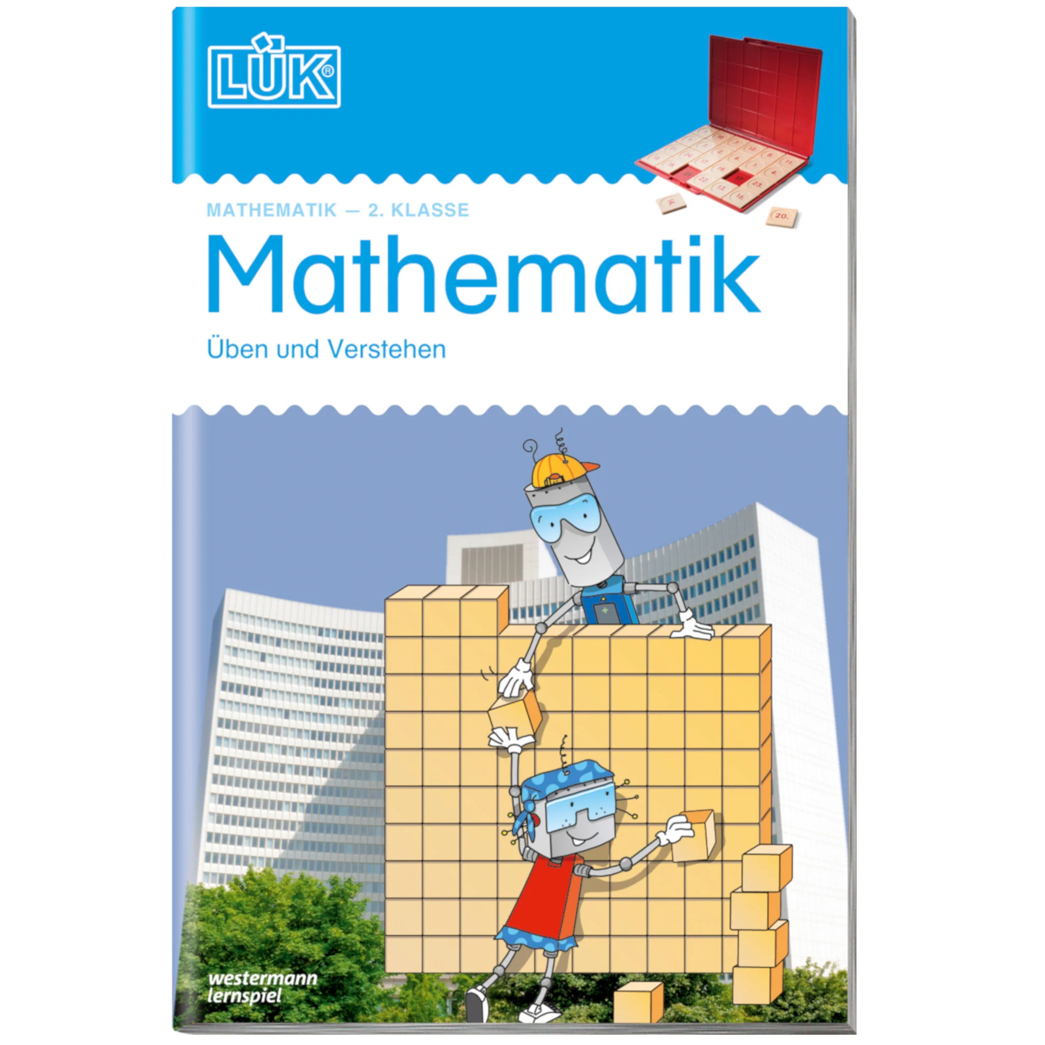 Mathematik, Lernspiel, Buch, Klassenstufe 2, Bausteine