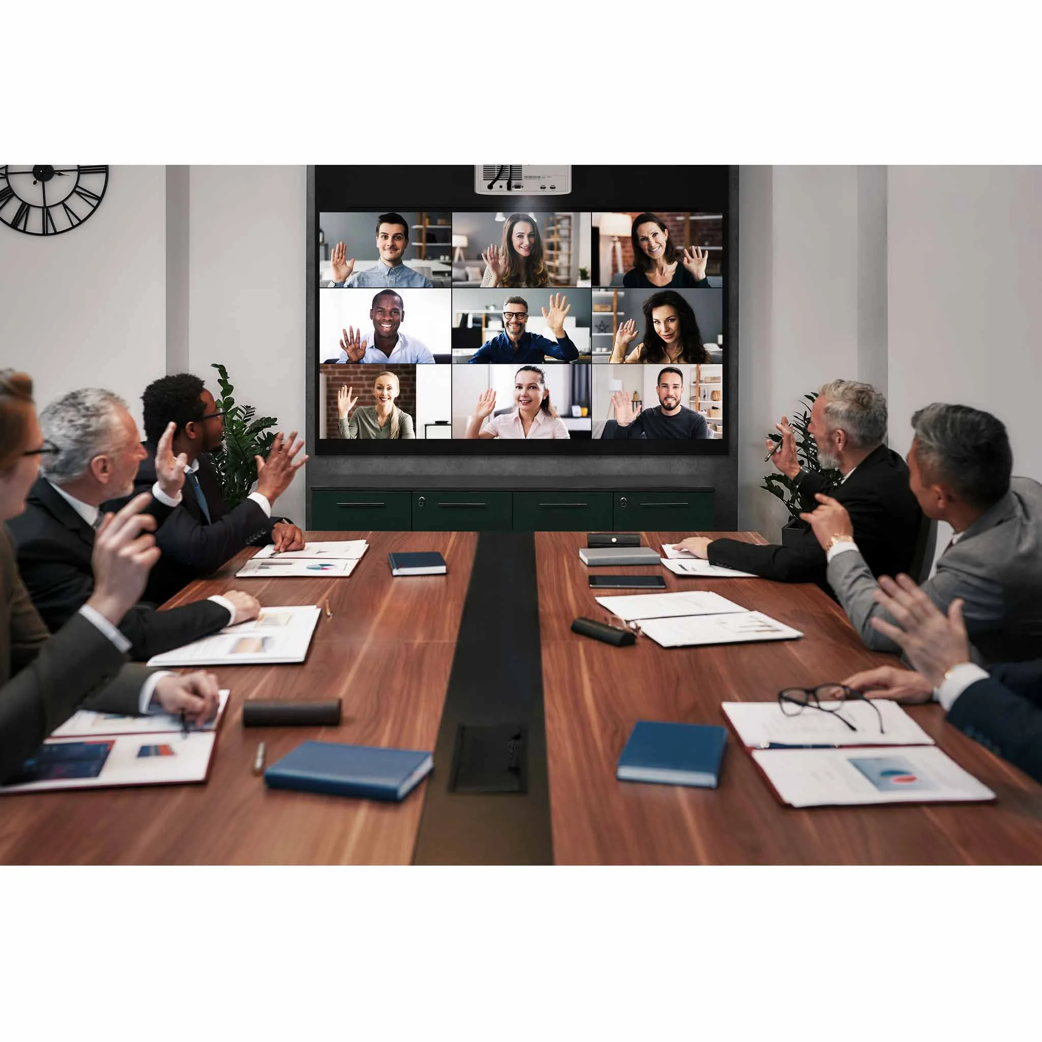 Konferenz, Videoanruf, Besprechungsraum, Meeting, Team
