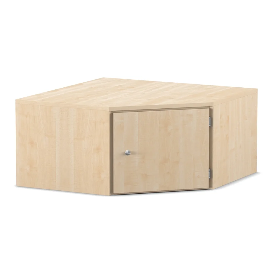 Couchtisch, Holz, Schublade, quadrat, helles Holz