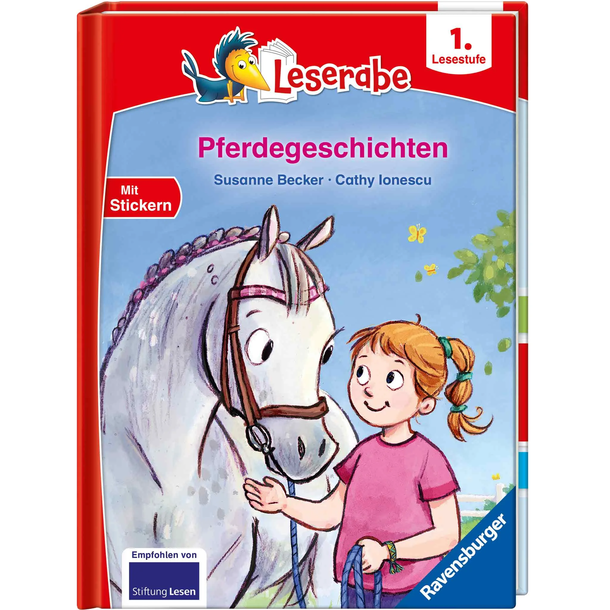 Kinderbuch, Pferd, Hufreiten, Sticker, Leserabe