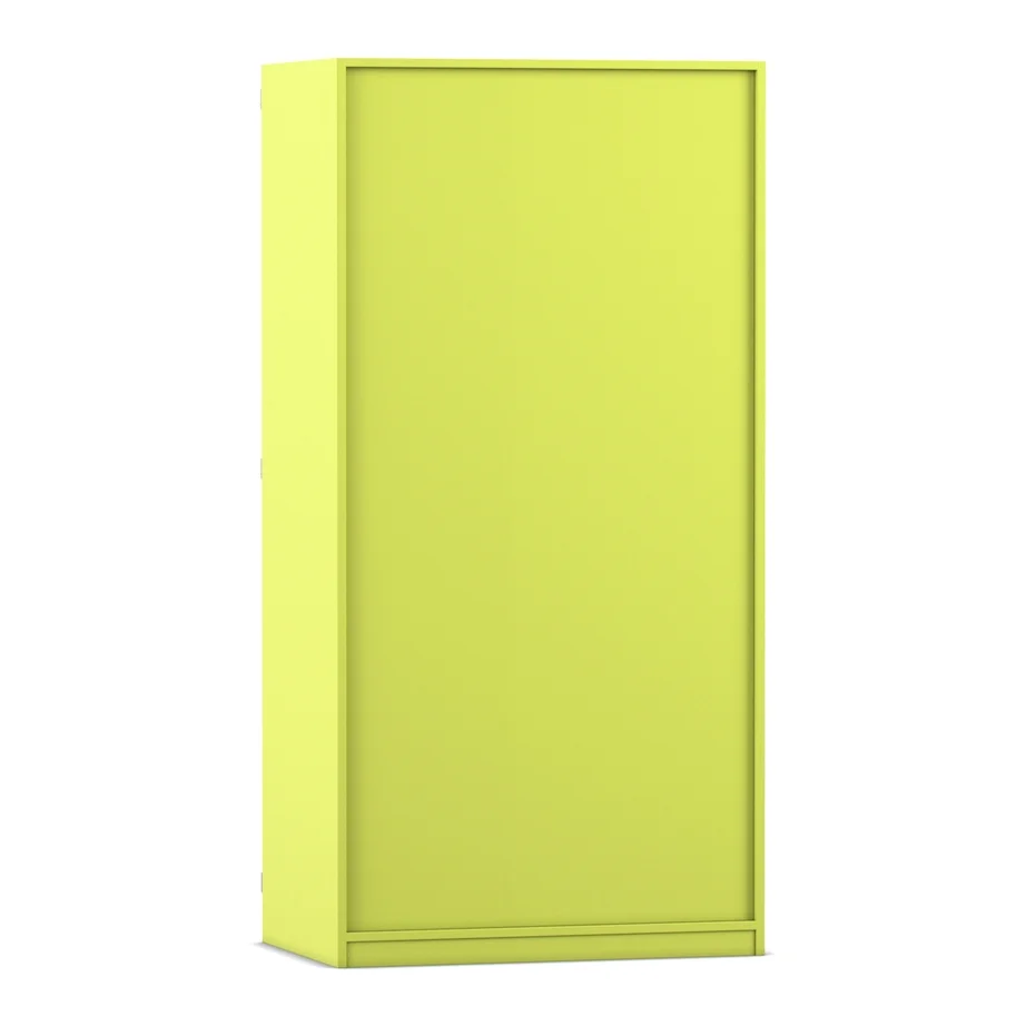 Schrank, Schranktür, Korpus, Montageschrankschrank, Neon Gelb