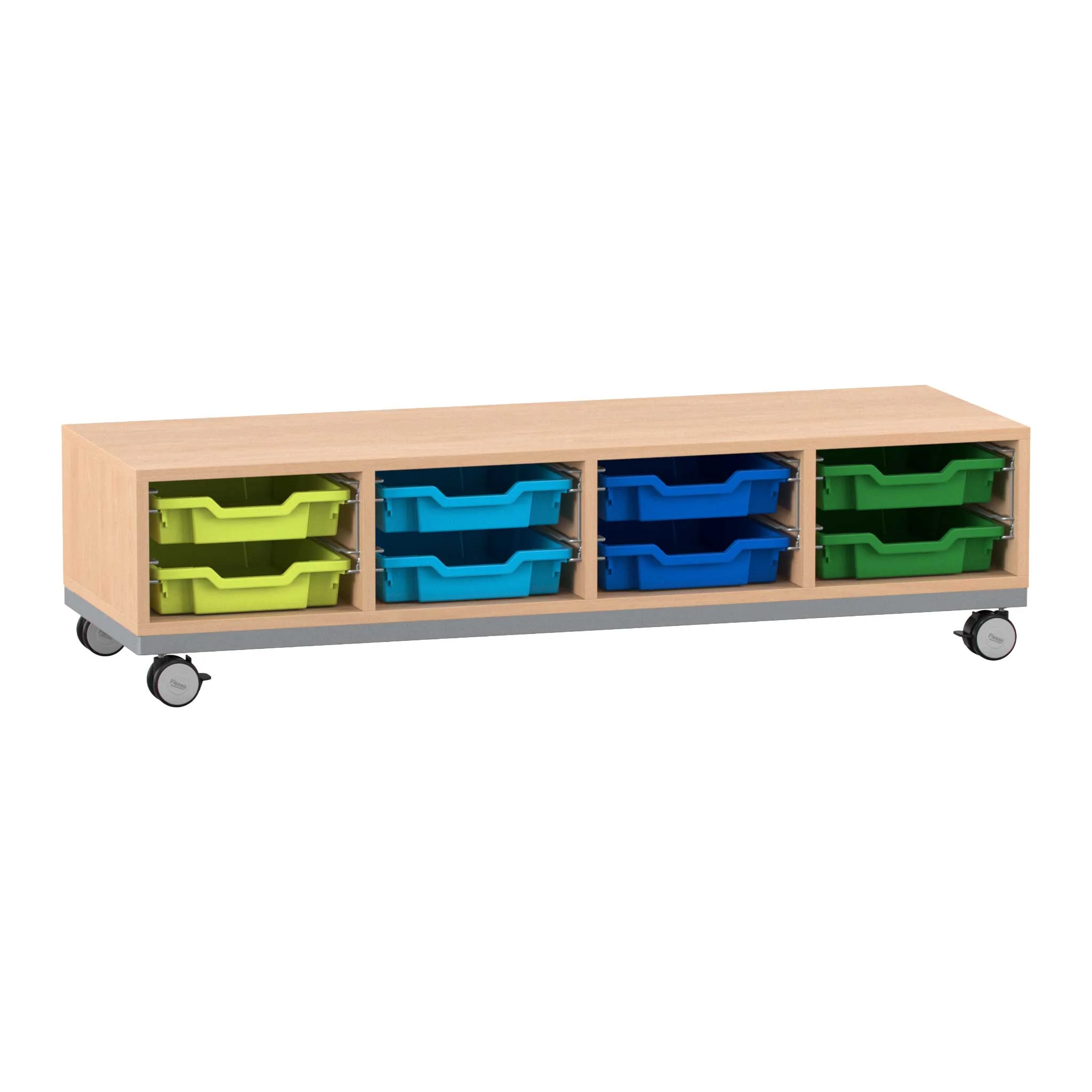 Kastenwagen, Kistenhalter, Aufbewahrungswagen, Rollkasten, Kartonhalterung