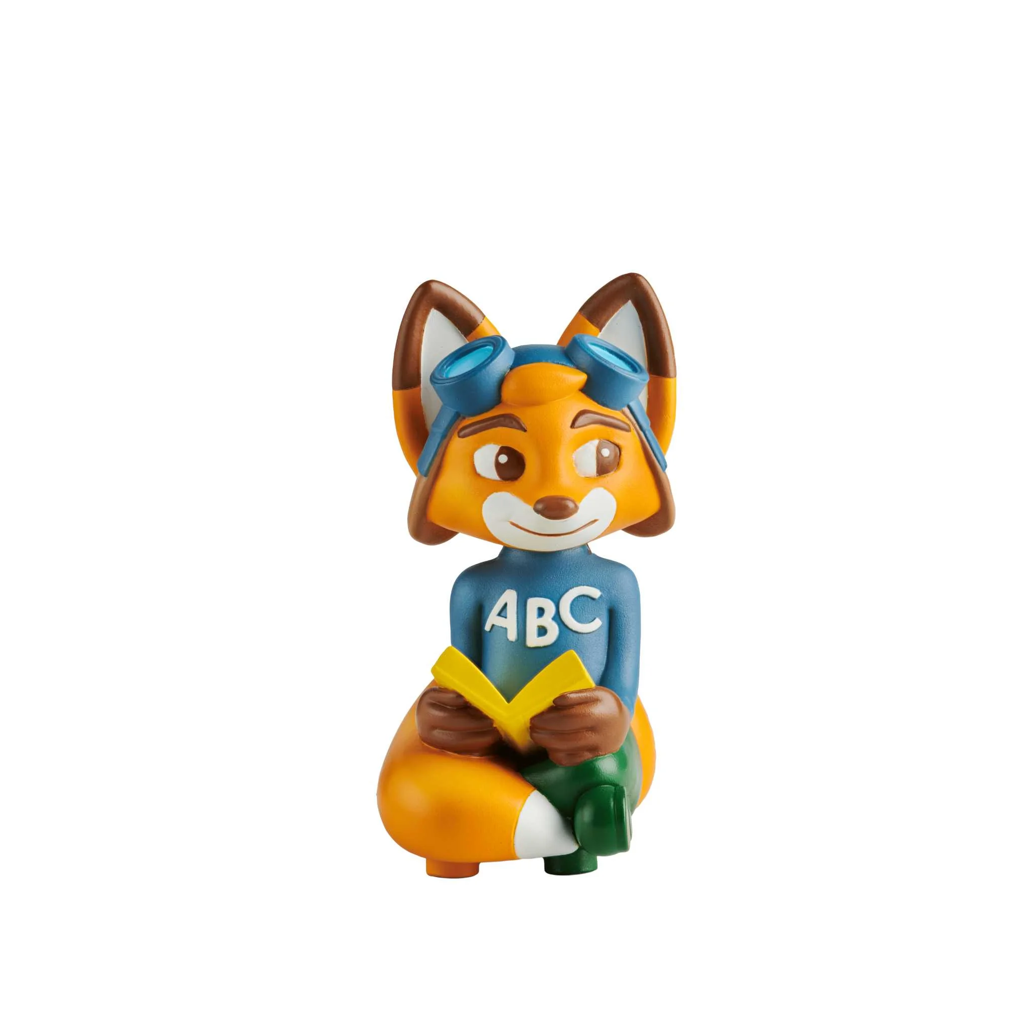 Figur, Fuchs, Buchlesen, Brille, ABC