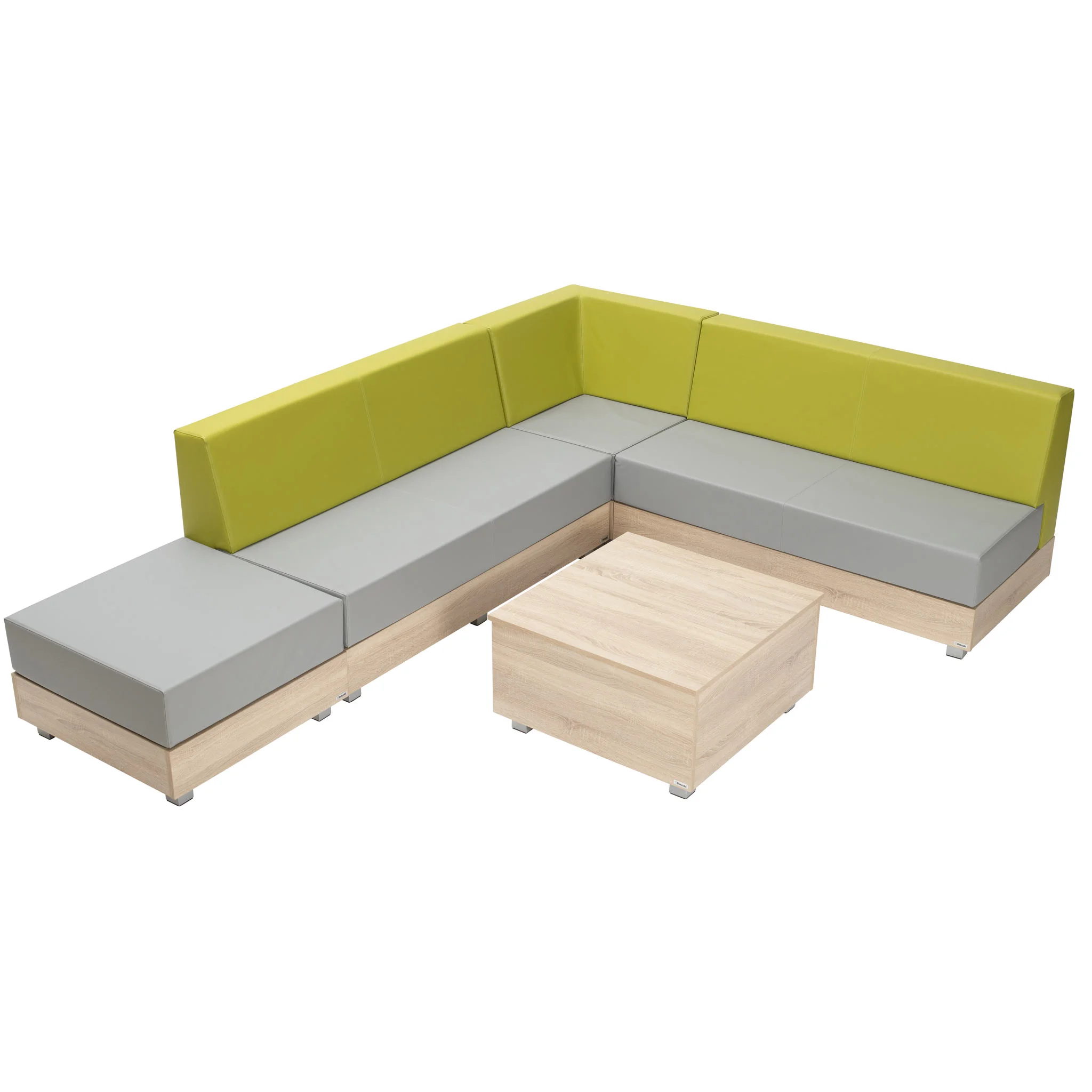 Chillo Set 2, Kunstleder Cherry