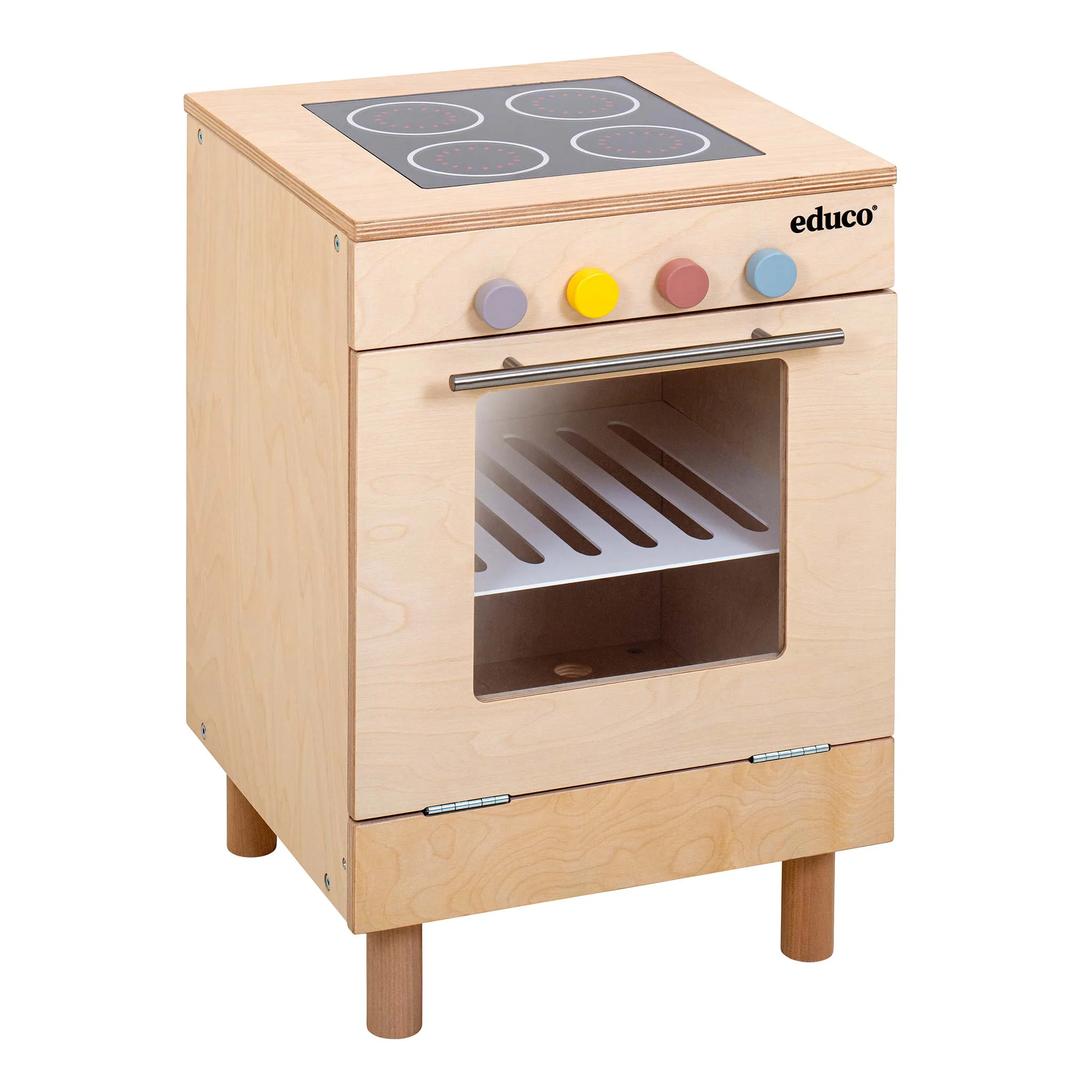 Kinderküche, Holz, Natur, Backofen, Stovetop, Spielküche