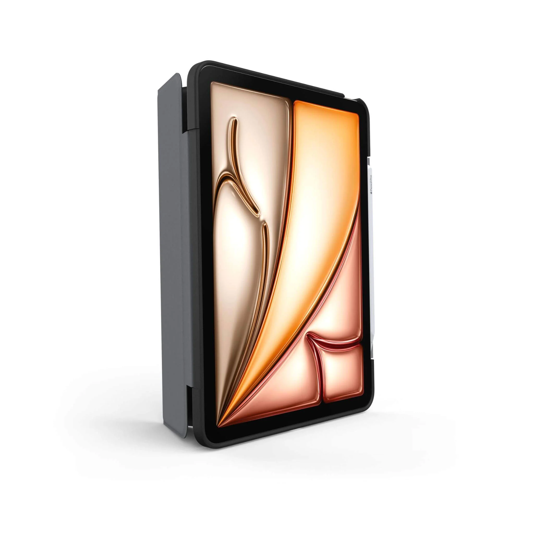 tablet, tablet case, rose gold, standing stand, magnetic fold