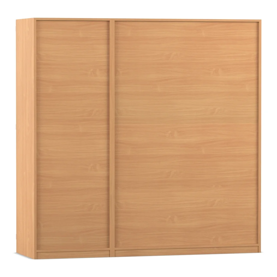Schrank, Schiebetür, Birke, Holzoberfläche, Kleiderschrank