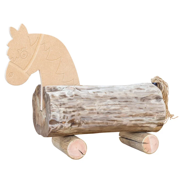 Baumstammtiere, Pferd