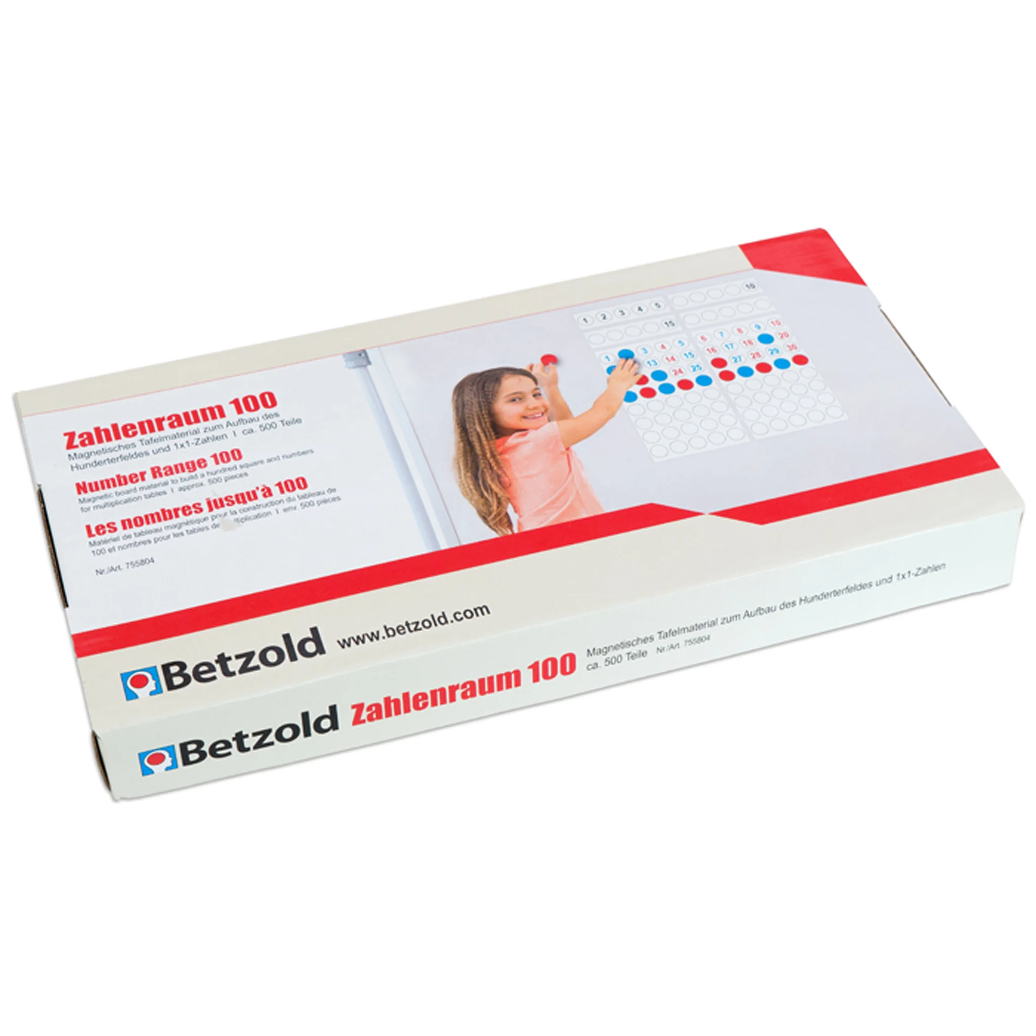 magnetische Zähltafel, Zählbrett, Lernspielzeug, Bildungsset, Betzold Box