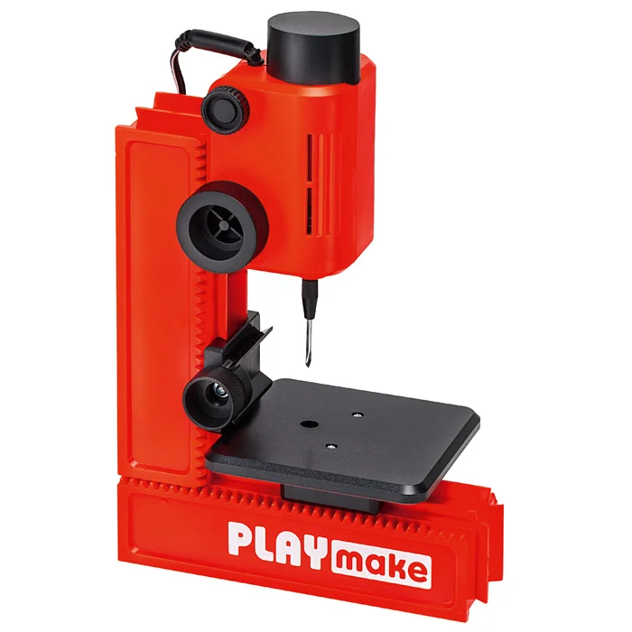Drucker, Miniatur-Bohrmaschine, 4-Zoll-Bohrständer, Spielzeug-Bohrmaschine, Kinderwerkzeug