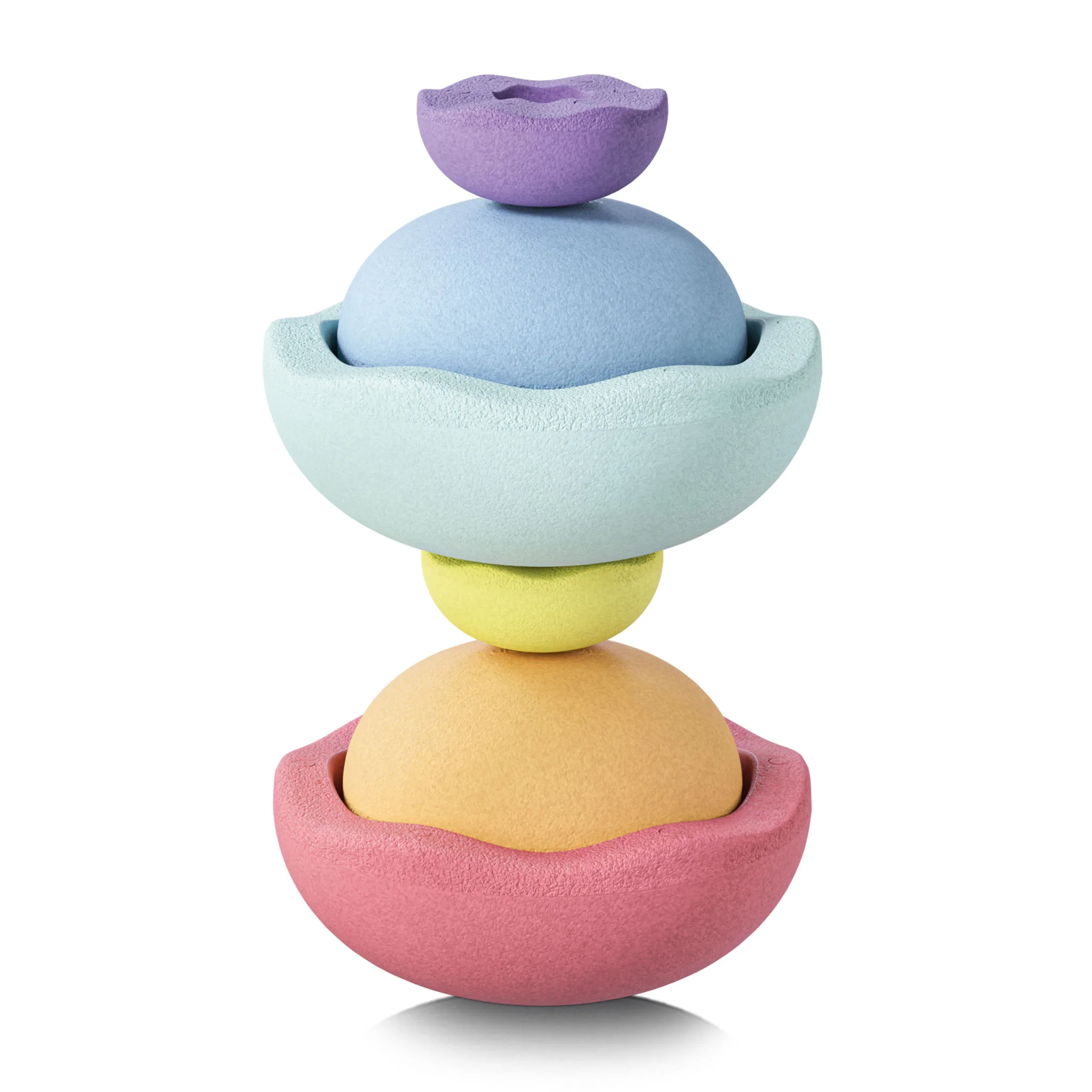 Schaumkugeln, Stackspielzeug, Babyspielzeug, Knete, Farbige Schichten