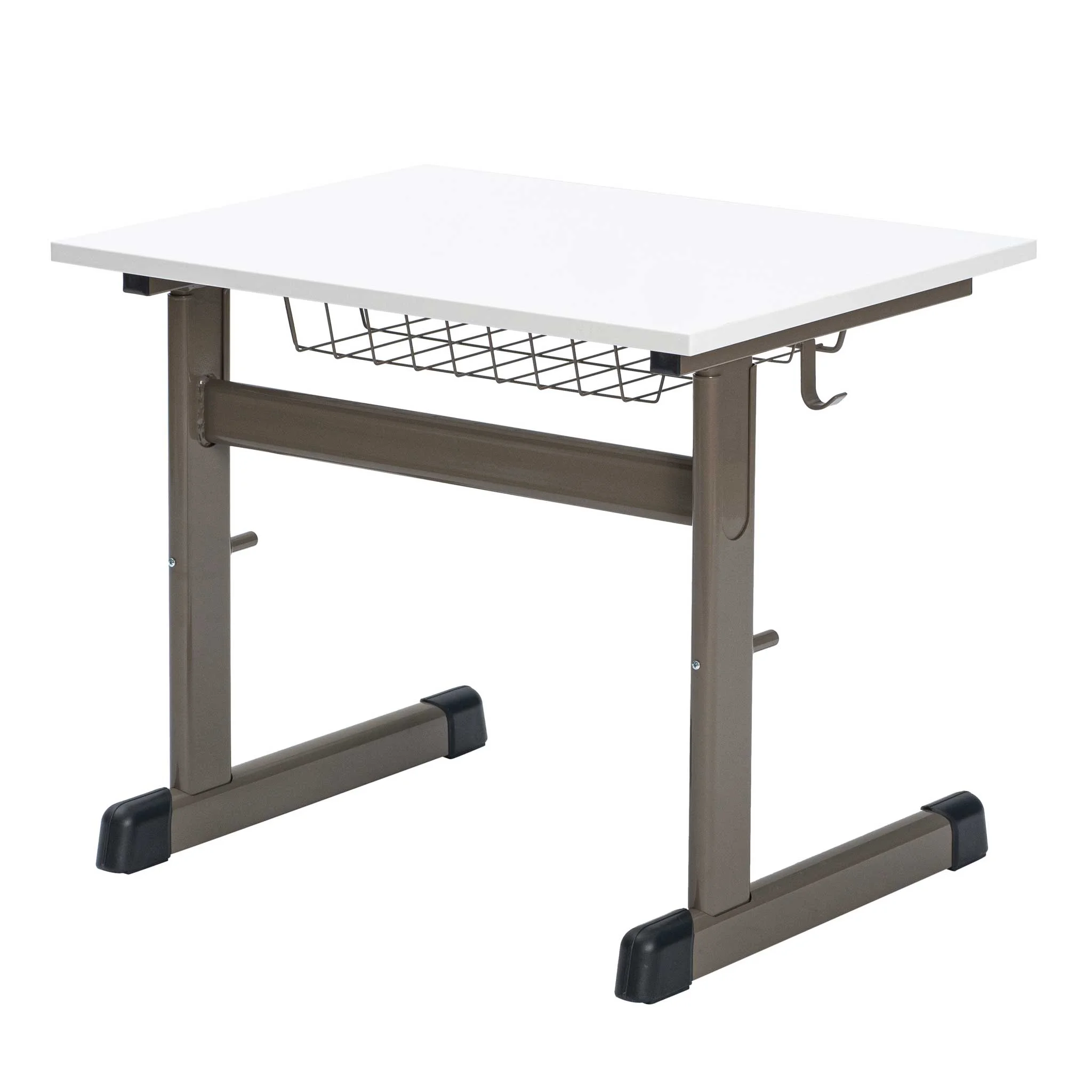 Schreibtisch, Tischgestell, Arbeitsplatz, Korbkorbhalter, Metallgestell