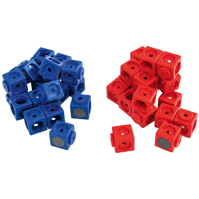 Würfel-Perlen, Bausteinwürfel, Magnetwürfel, Kunststoffwürfel, Baukubus