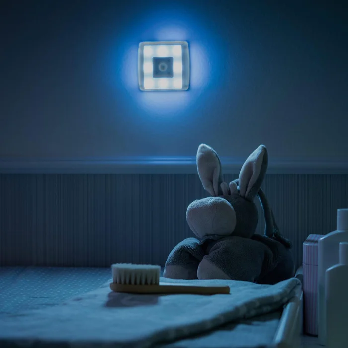 Nachtlicht, Kuscheltier, Bürste, Blaulicht, Spielzeug