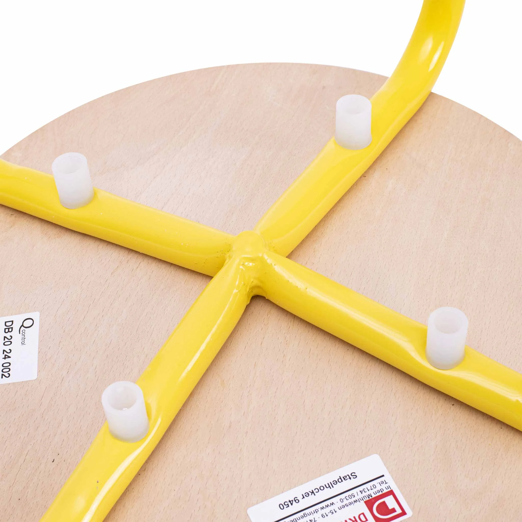 gelber Tischfuß, Tischplatte Basis, Holztisch, Plastikfüße, Möbelzubehör