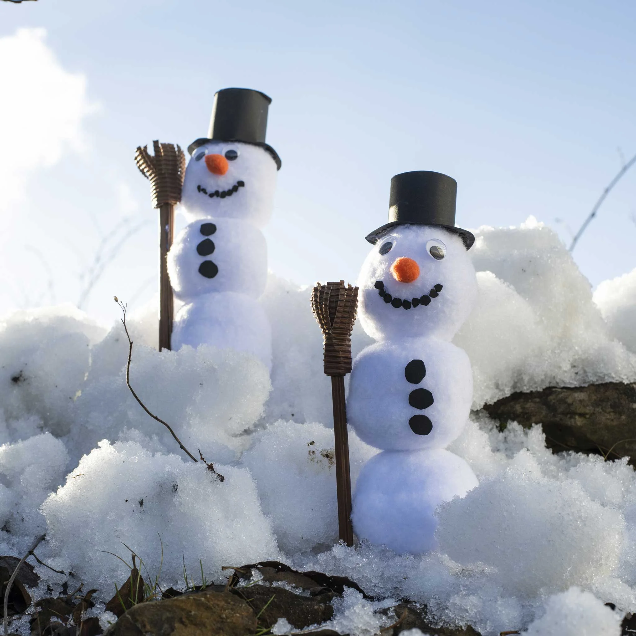 Schneemann, Winterdeko, Schneemänner, Schnee, Dekoration