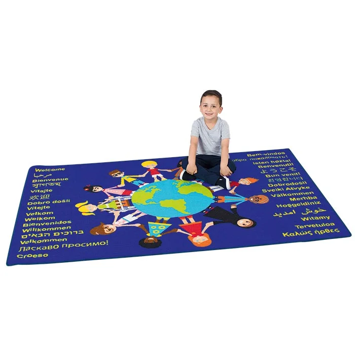 Kindermatte, Weltkugel, Matte, Weltkarte, Spielmatte