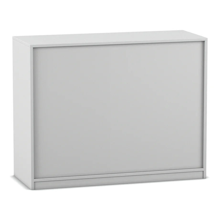 Schrank, Schwebebildschirm?, Rollcontainer, Kleiderschrank, weiß