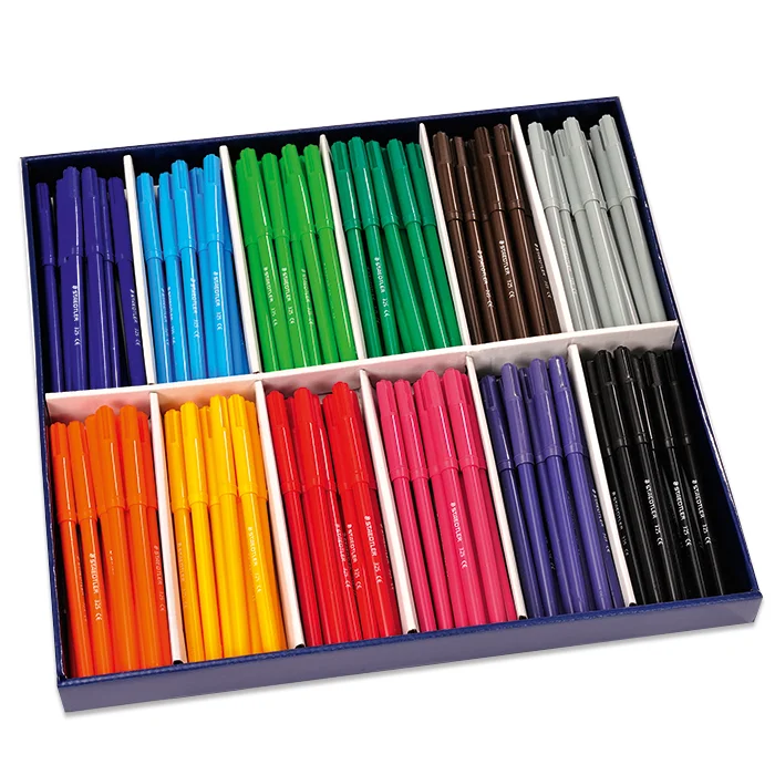 Markerset, Bunte Marker, Farbset, Kunstbedarf, Schreibware