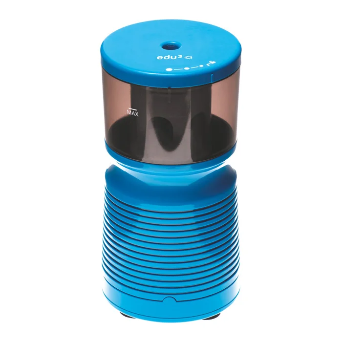 Schreibtisch-Luftbefeuchter, Luftbefeuchter, Kühler, Schwarz-transparentes Behälter, Blau