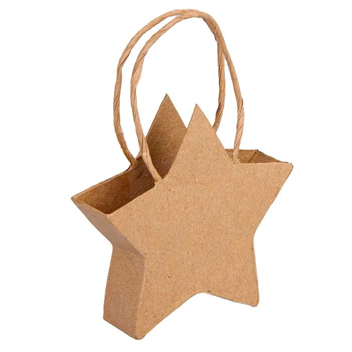 Stern, Sterne-Körbchen, Dekoration, Hängekorb, Korkmaterial